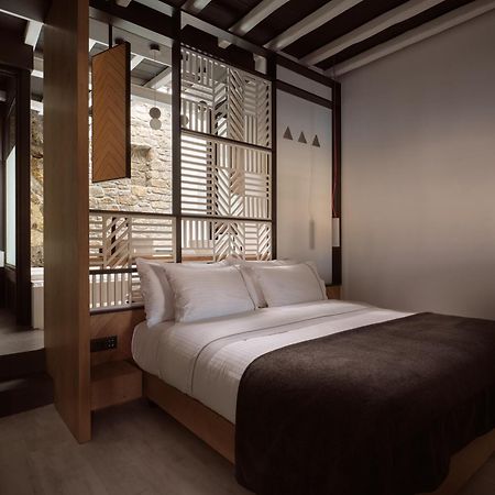 Отель Semeli Coast Mykonos Curio Collection By Hilton Merchia Beach Экстерьер фото