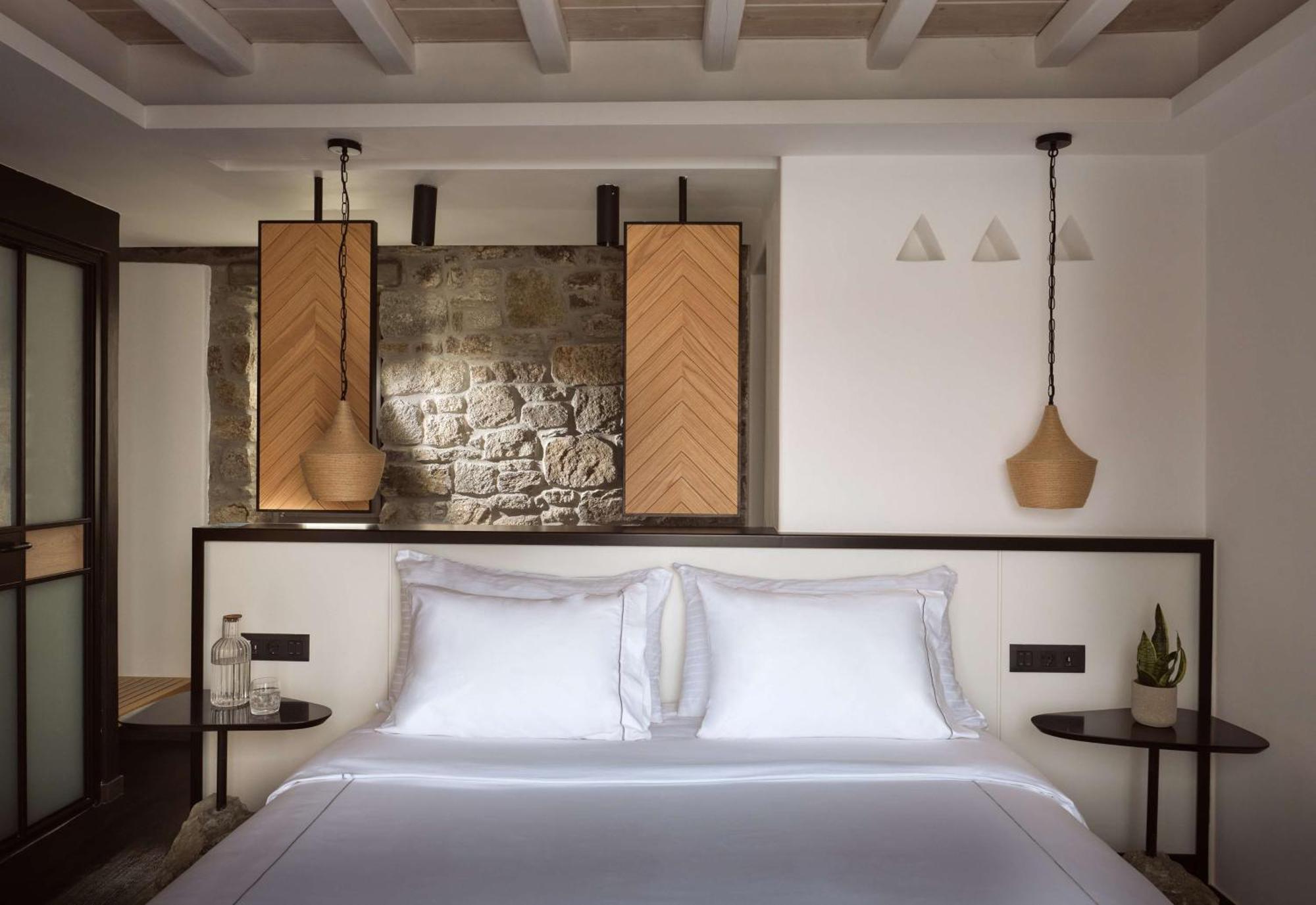 Отель Semeli Coast Mykonos Curio Collection By Hilton Merchia Beach Экстерьер фото