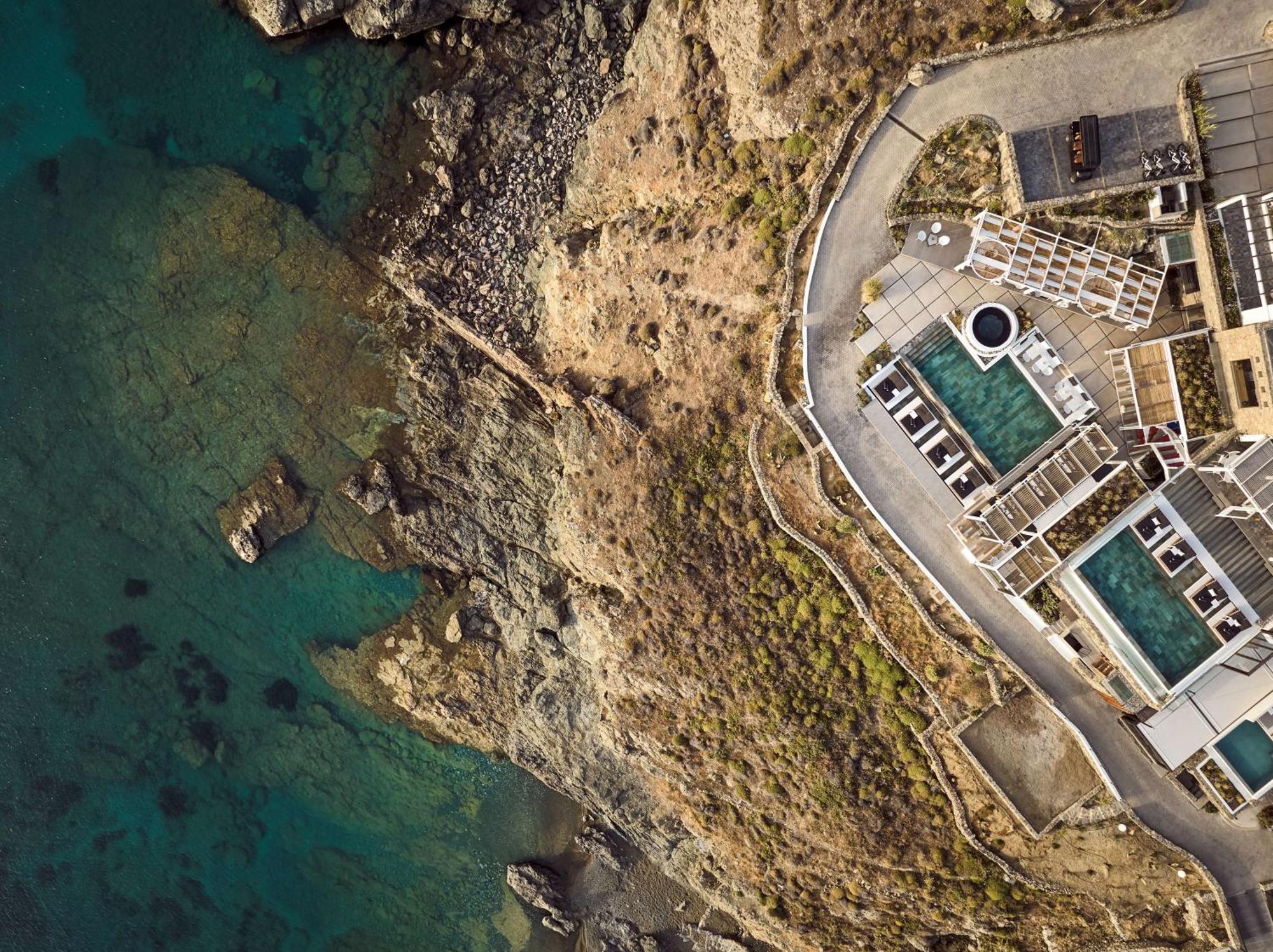 Отель Semeli Coast Mykonos Curio Collection By Hilton Merchia Beach Экстерьер фото