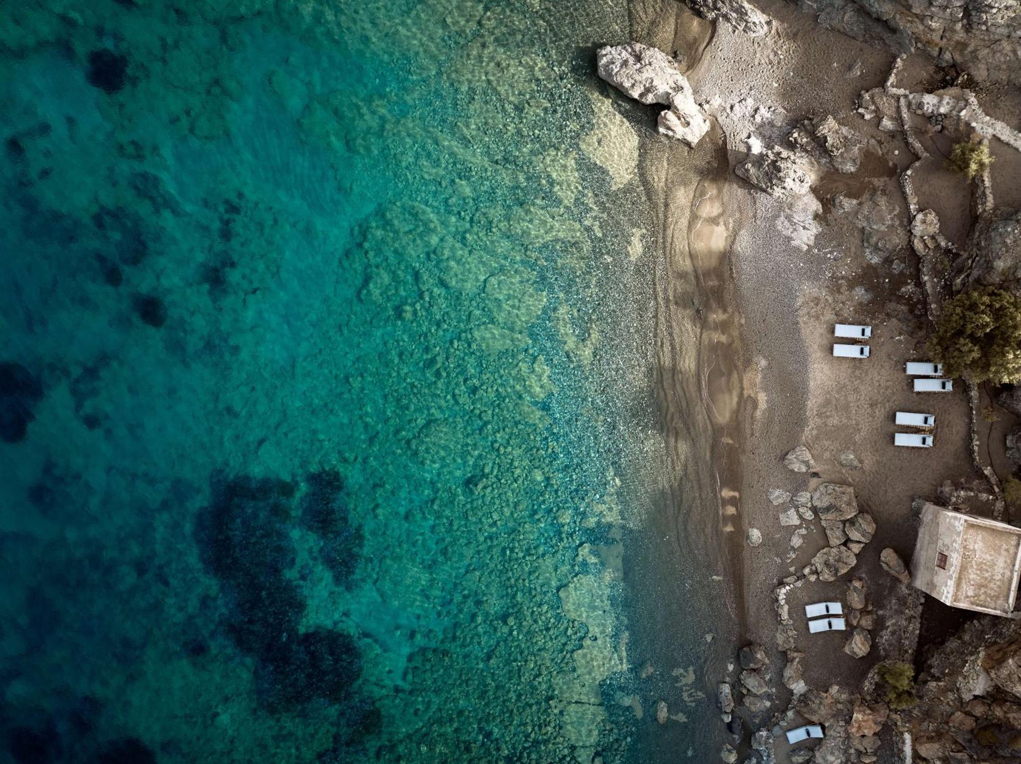Отель Semeli Coast Mykonos Curio Collection By Hilton Merchia Beach Экстерьер фото