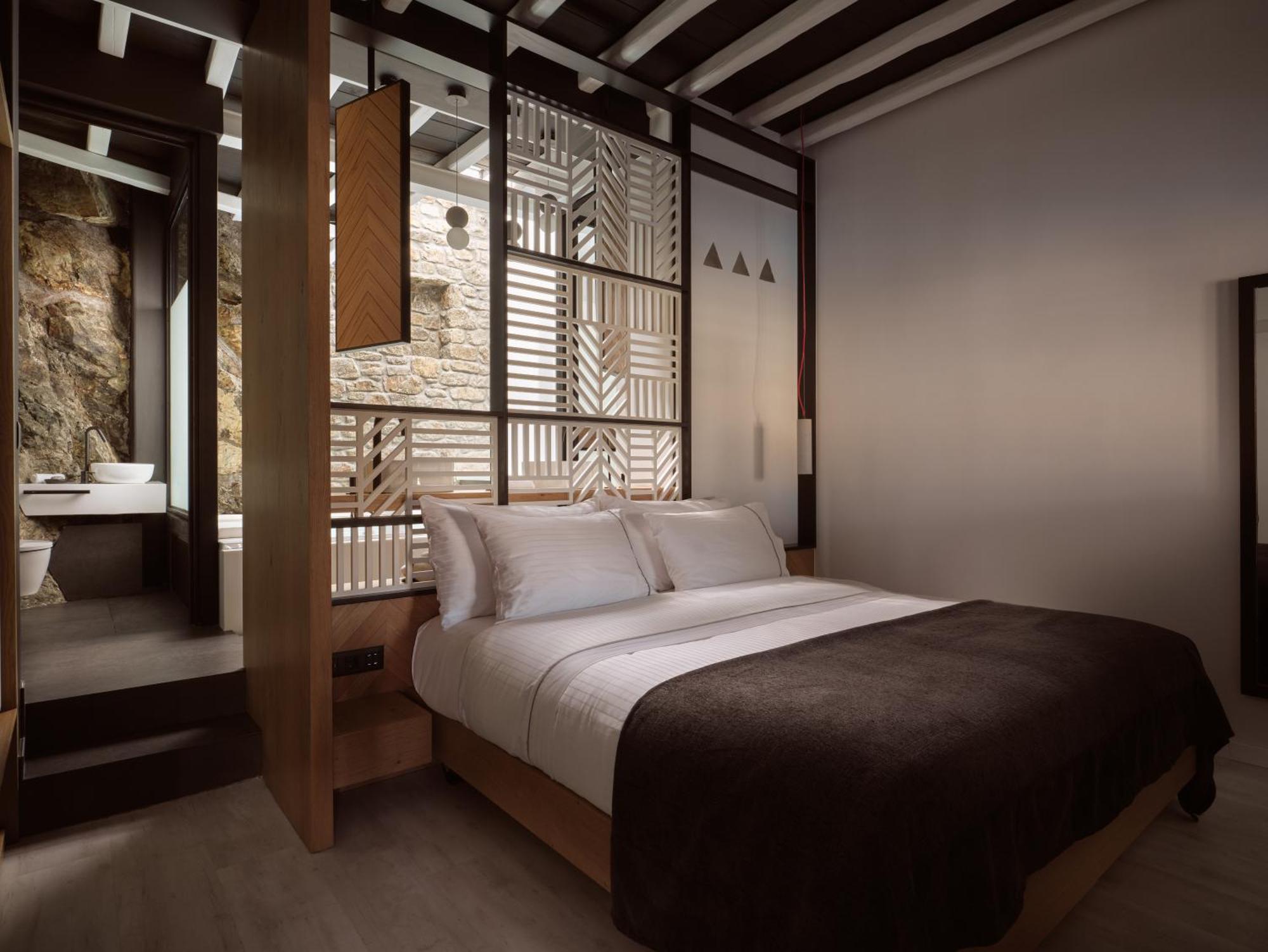 Отель Semeli Coast Mykonos Curio Collection By Hilton Merchia Beach Экстерьер фото