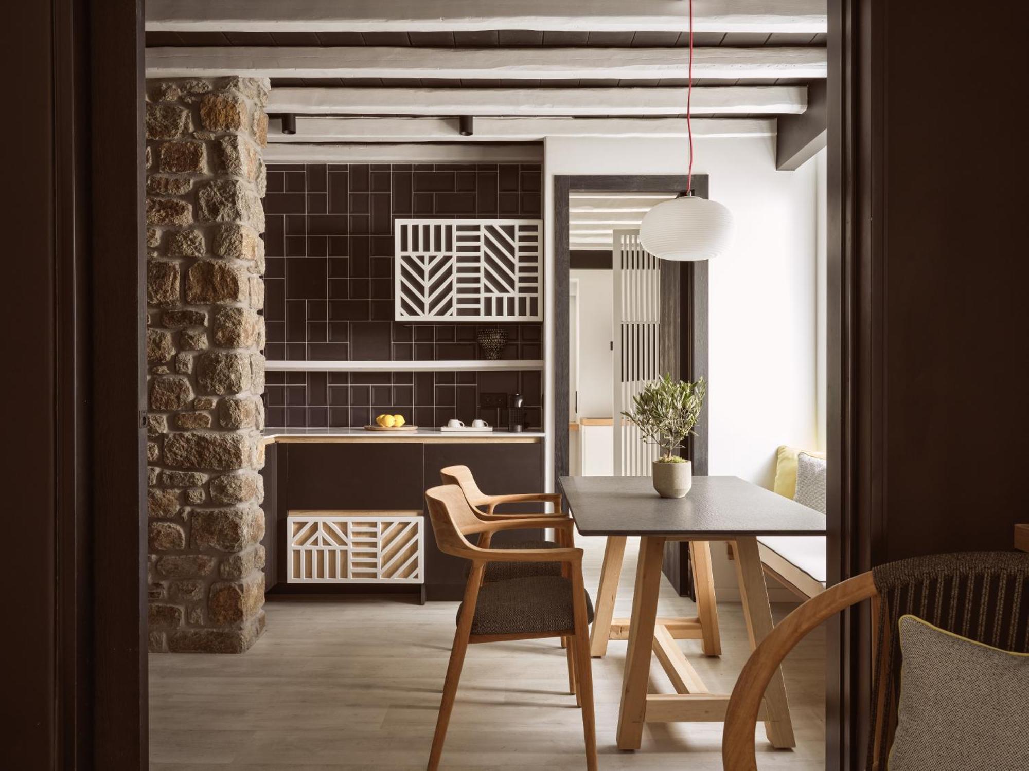 Отель Semeli Coast Mykonos Curio Collection By Hilton Merchia Beach Экстерьер фото