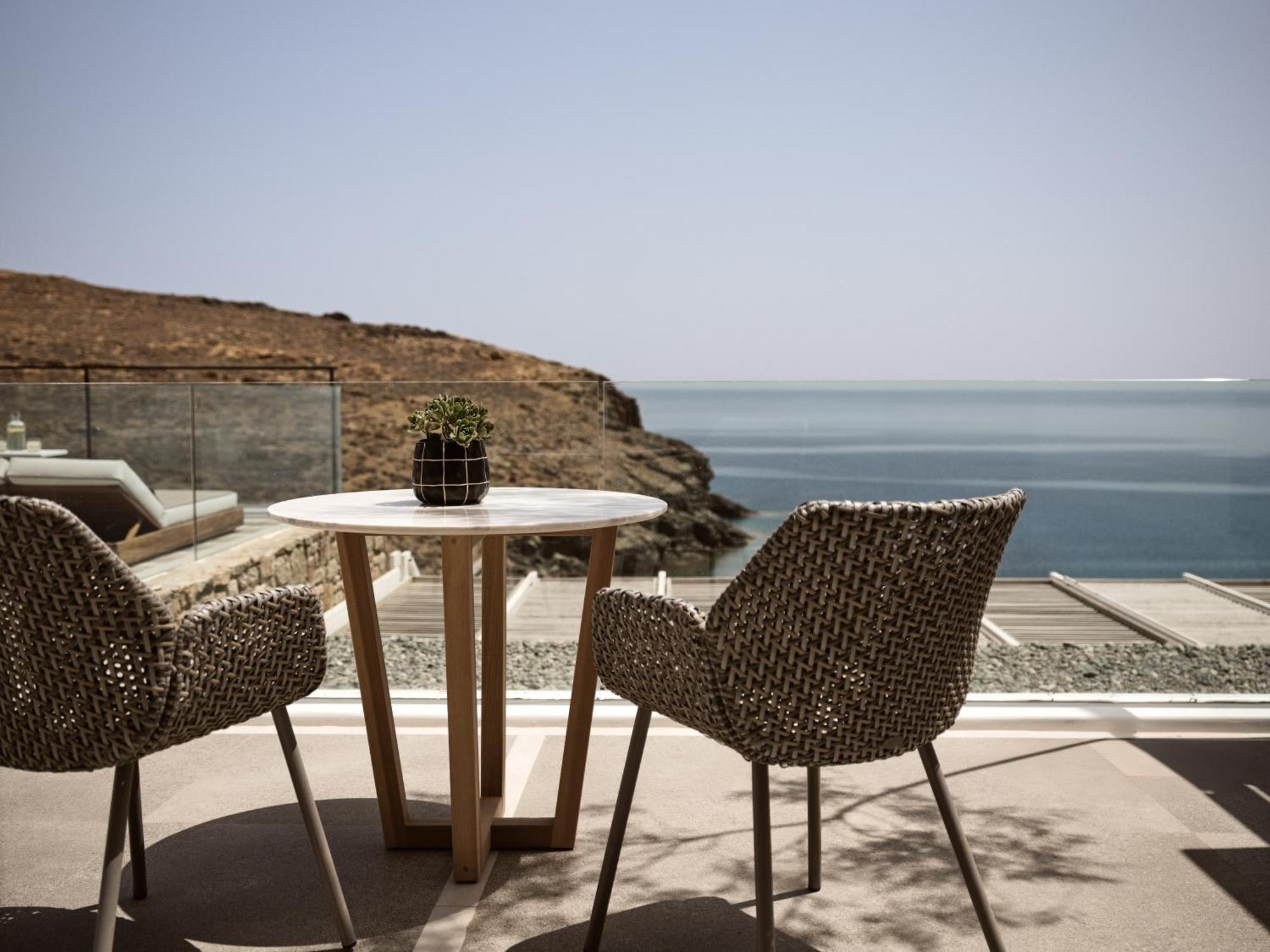 Отель Semeli Coast Mykonos Curio Collection By Hilton Merchia Beach Экстерьер фото