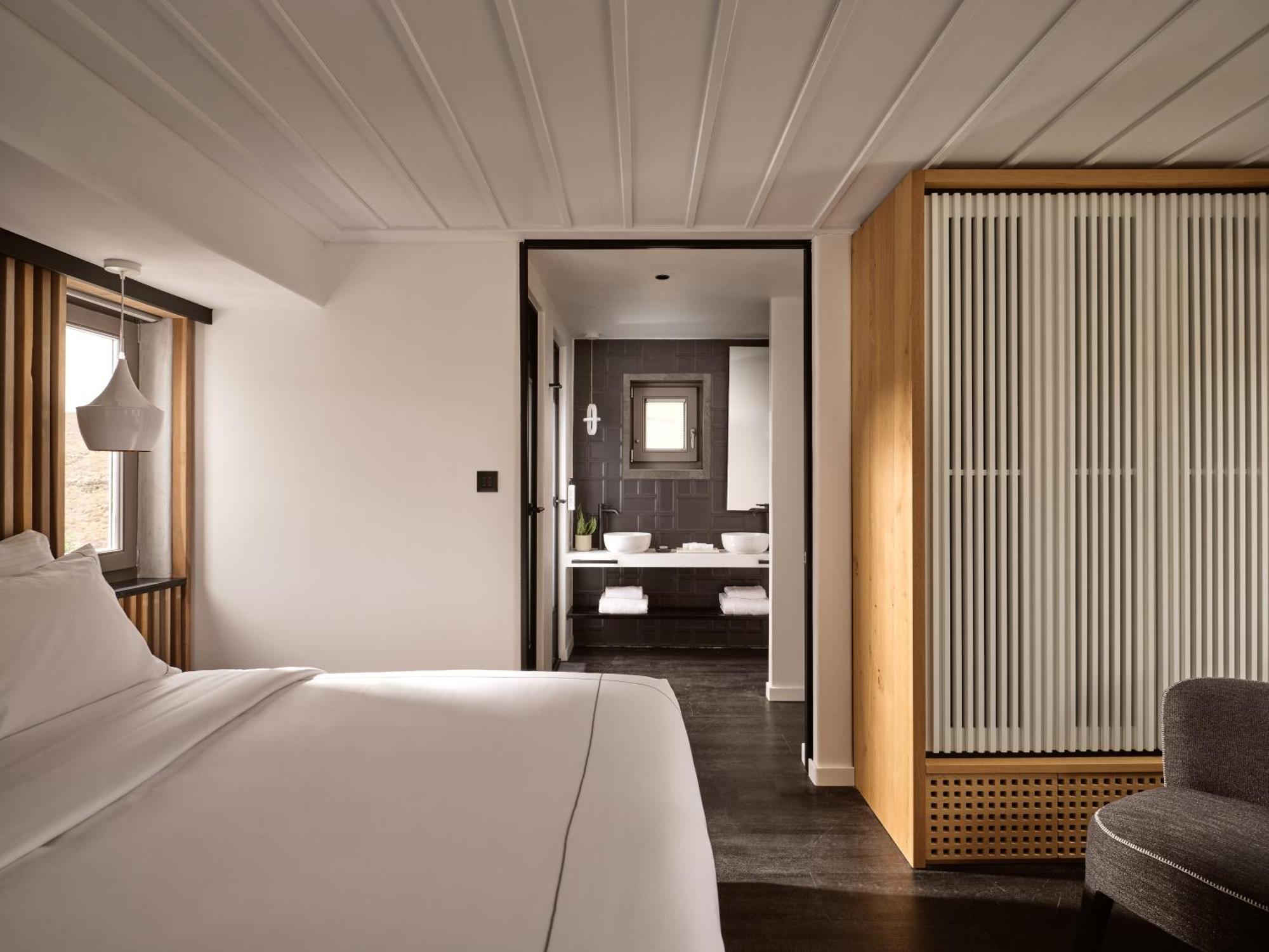 Отель Semeli Coast Mykonos Curio Collection By Hilton Merchia Beach Экстерьер фото