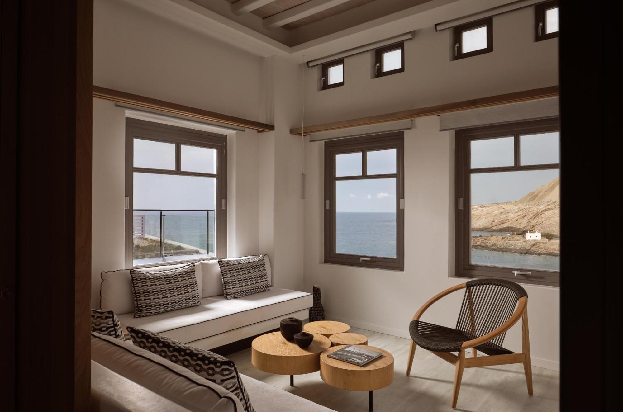 Отель Semeli Coast Mykonos Curio Collection By Hilton Merchia Beach Экстерьер фото