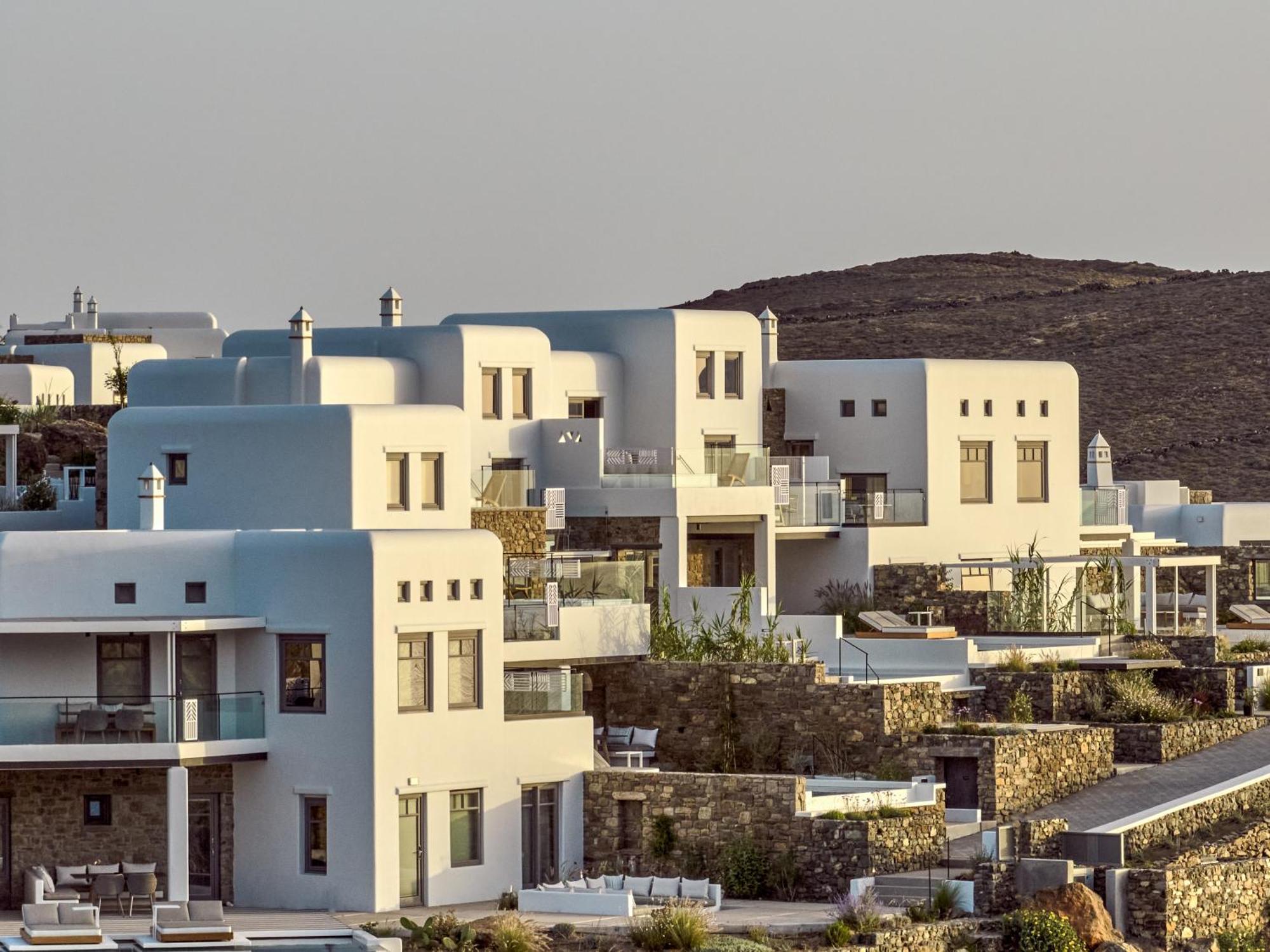 Отель Semeli Coast Mykonos Curio Collection By Hilton Merchia Beach Экстерьер фото