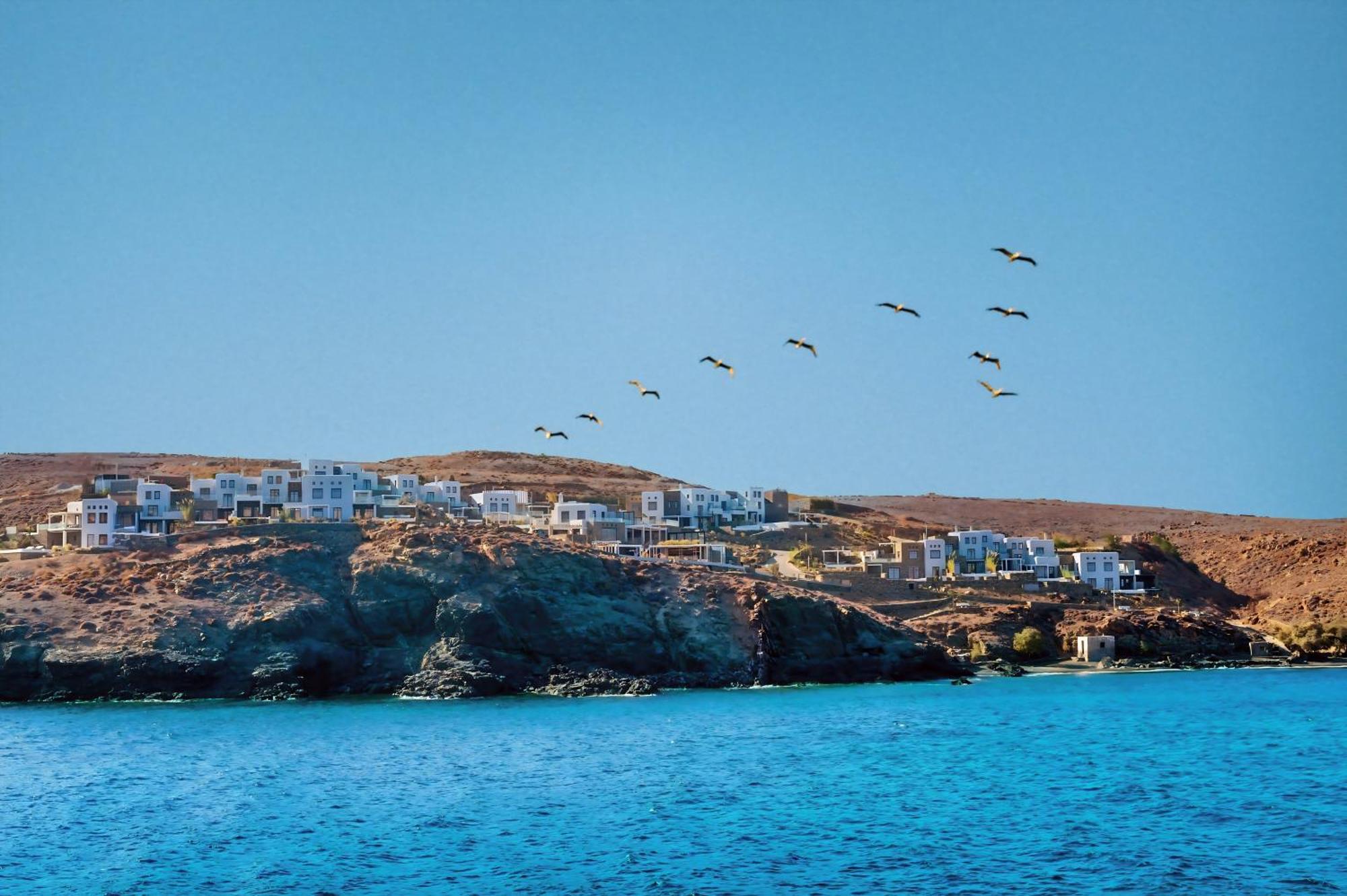 Отель Semeli Coast Mykonos Curio Collection By Hilton Merchia Beach Экстерьер фото