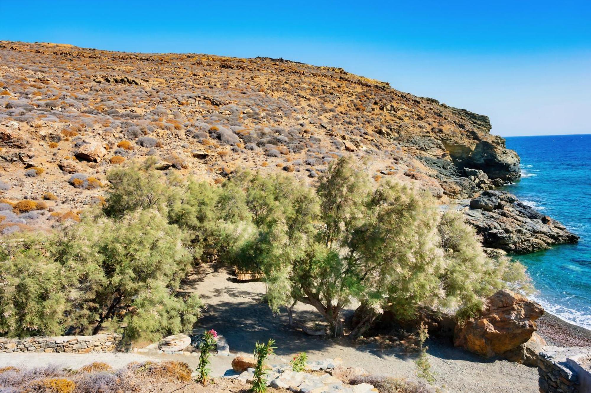 Отель Semeli Coast Mykonos Curio Collection By Hilton Merchia Beach Экстерьер фото